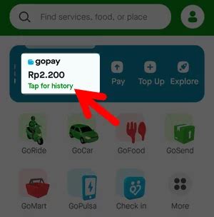 Cara Cek Riwayat Transaksi Gopay