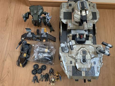 無料発送 Signature Mega Halo Construx Series Halo Unsc Mammoth Price Bloks