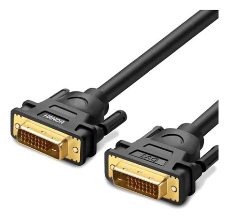 Cable Dvi D Macho Monitor K Hz Metros Fichas Oro