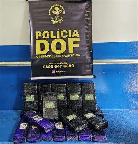 Mulher que seguia maconha para São Paulo é presa pelo DOF em