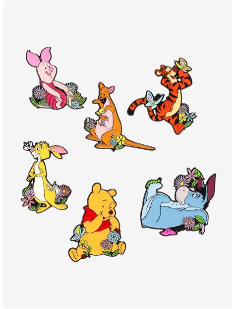 Loungefly Disney Winnie The Pooh Flower Blind Box Enamel Pin Hot Topic