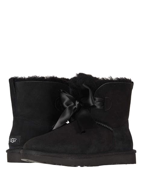 Ugg Ugg Gita Bow Mini Womens Twinface Boots 1098360