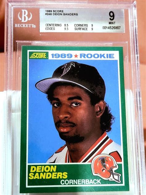 Deion Sanders Rookie Card Hits The Market At 5 000 SI Collects News