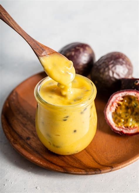 Easy Passion Fruit Curd Recipe with Fresh Passion Fruit