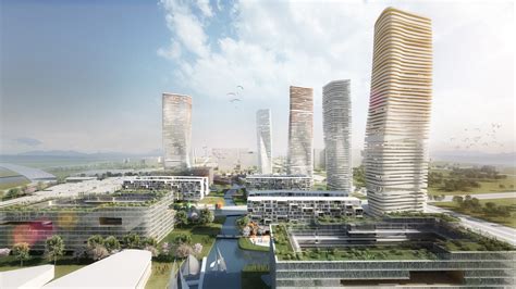 Wuxi Masterplan Mixed Use Building Complex Proposal Atenastudio