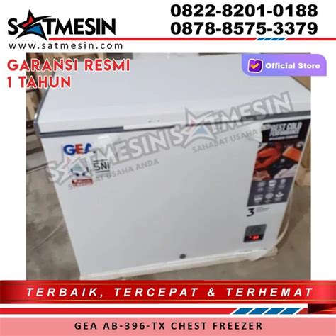 Jual Chest Freezer AB 396 TX Pendingin Makanan Di Lapak Sat Mesin