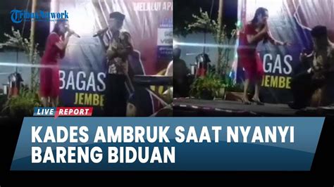 Kronologi Kades Di Jember Ambruk Saat Nyanyi Bareng Biduan Meninggal