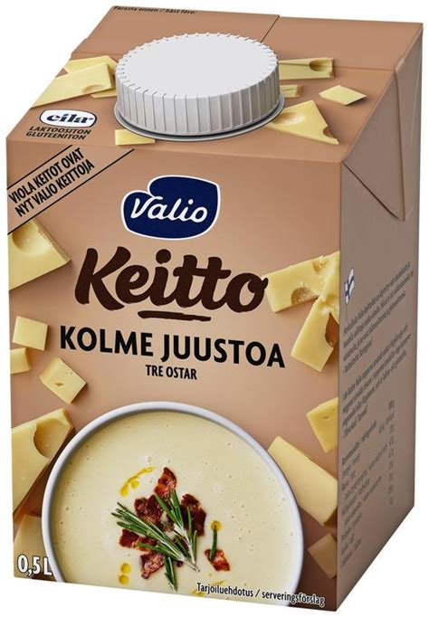 Valio Kolme Juustoa Keitto Dl Uht Laktoositon S Kaupat Ruoan