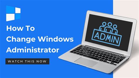 How To Change Administrator On Windows 10 Windows Tutorial YouTube