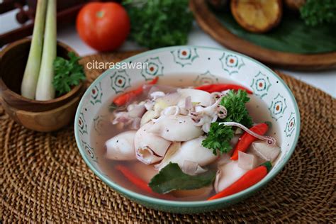 Singgang Sotong Ala Thai Resepi Terbaik