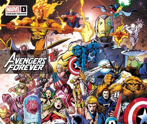 Avengers Forever Variant Comic Issues Marvel