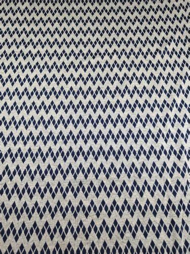 Cotton Sbiotex Orion Jacquard Knit Fabric Grey Navy Machine Wash