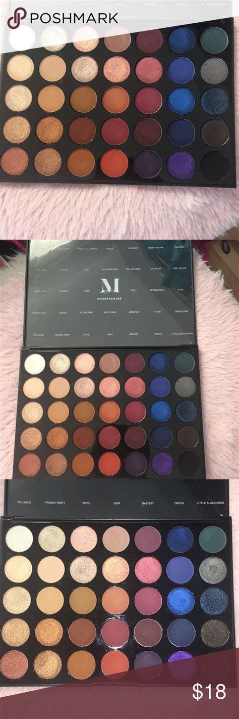 Morphe 35V Artistry Stunning Vibes Palette Morphe Eyeshadow Artistry