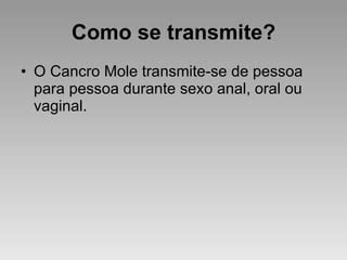 Cancro Mole Ppt