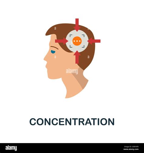 Concentration Icon Simple Element From Creativity Collection Creative