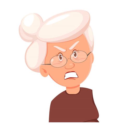 Mean Old Woman Illustrations Royalty Free Vector Graphics And Clip Art