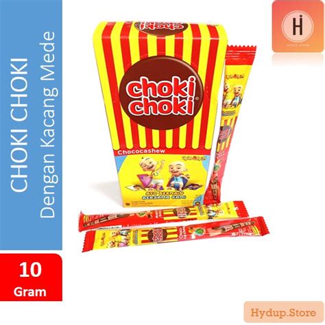 Jual Choki Choki Cokelat Pasta Satuan Box Isi Pcs Kemasan Gram