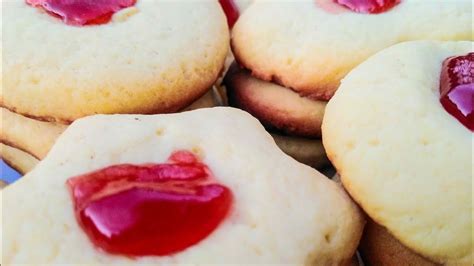 Jam Filled Butter Cookies Easy Butter Cookies Recipe 3 Ingredients South African Youtuber