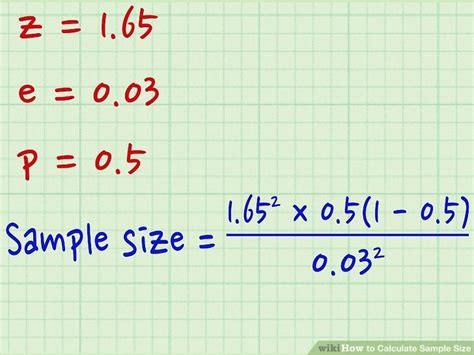 How To Calculate Sample Size 14 Steps With Pictures Wikihow