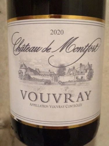 2021 Château de Montfort Vouvray Moelleux Vivino US