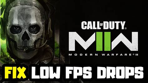 Fix Call Of Duty Modern Warfare Low Fps Drops Fps Boost Cod Mw