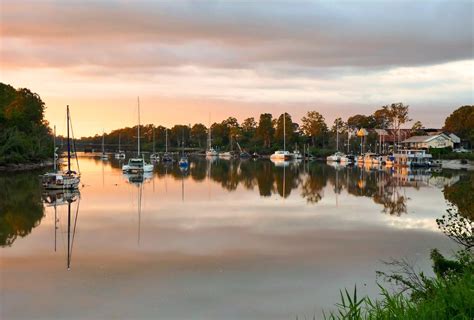 Mary River Maryborough Queensland Just Before Sunrise Hervey Bay