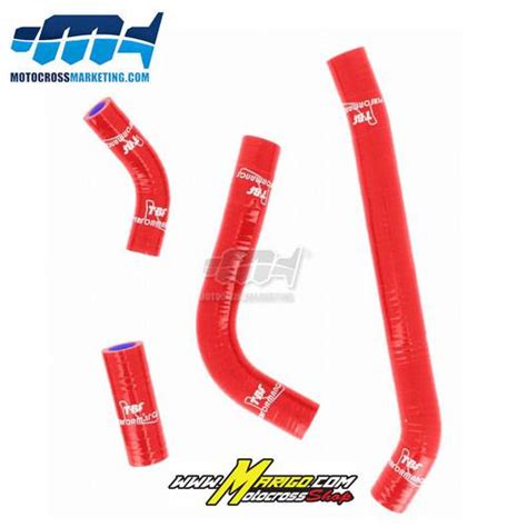 TUBI RADIATORE SILICONE HONDA CRF 250 2022 ROSSI Cod TB17520R Marigo