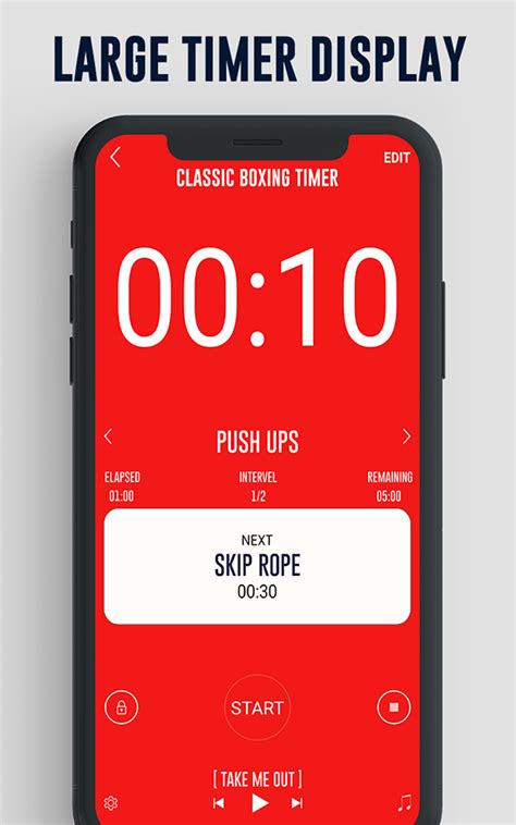 Boxing Timer App UI Design on Behance