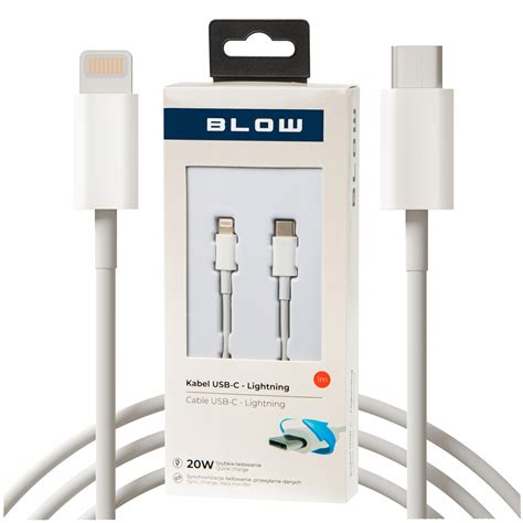 Przew D Kabel Usb Typ C Apple Lightning Iphone Szybkie Adowanie W Pd