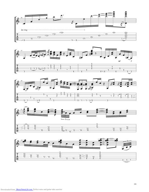 Sisters Guitar Pro Tab By Steve Vai Musicnoteslib Music Search