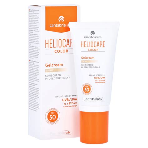 Heliocare Color Gelcream Light SPF50 50 Milliliter Medpex