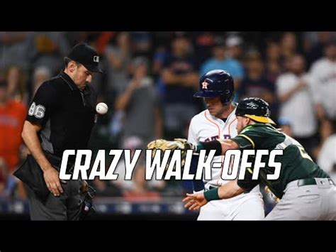 MLB Crazy Walk Offs Part 2 YouTube