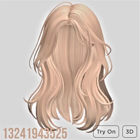 Blonde Hair Roblox Brown Hair Roblox Id Roblox Codes Roblox Roblox Cute Hairstyles Braided