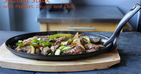 Sizzle Steak Recipe | A Glug of Oil