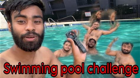 Swimming Pool Me Challenge Krte Time Ye Kya Ho Gya 😰 Daily Vlogs