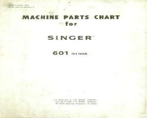 Singer Sewing Machine Serial Number Chart Uniondad