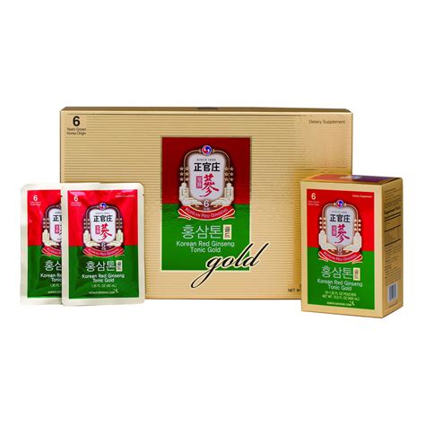 Cheongkwanjang [korean Red Ginseng Tonic Gold] Asian Panax Ginseng Extract Tonic High Concentratio