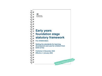 Early Years Foundation Stage Eyfs Statutory Framework For