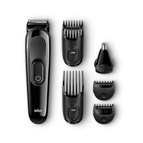 All In One Beard Trimmer For Men By Braun Mgk3020 Ear And