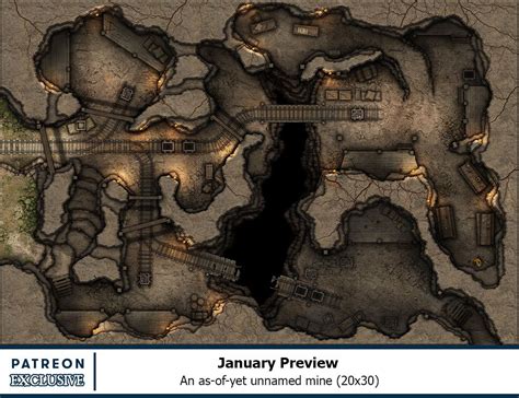 Dnd Dwarf Mine Map