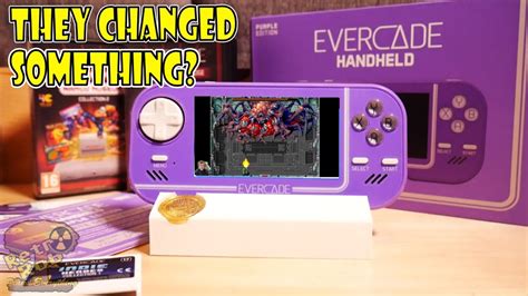 Evercade Purple Edition Unboxing Gameplay And Thoughts Youtube