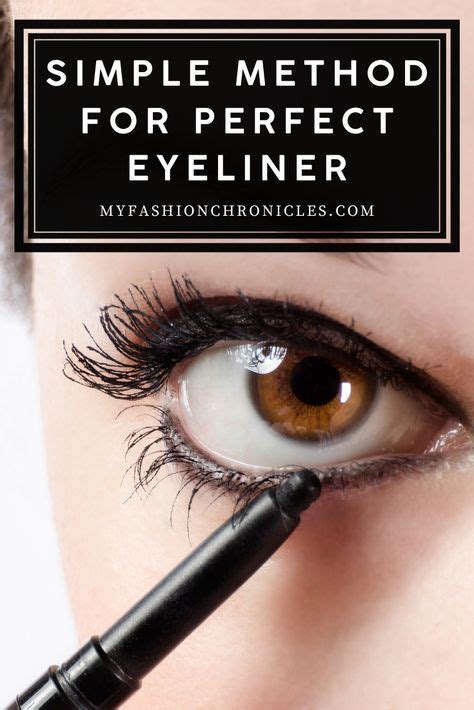 How To Apply Eyeliner On Right Tips Tricks Myfashionchronicles