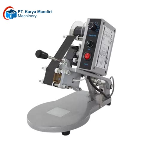 Manual Color Ribbon Hot Printing Machine DY Karya Mandiri Machinery