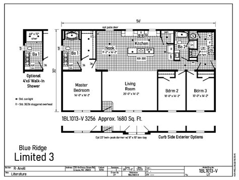 Blue Ridge Limited 3 Limited 3 1bl1013 R Find A Home R Anell Homes