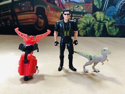 Lost World Jurassic Park Ian Malcolm Action Figure W T Rex