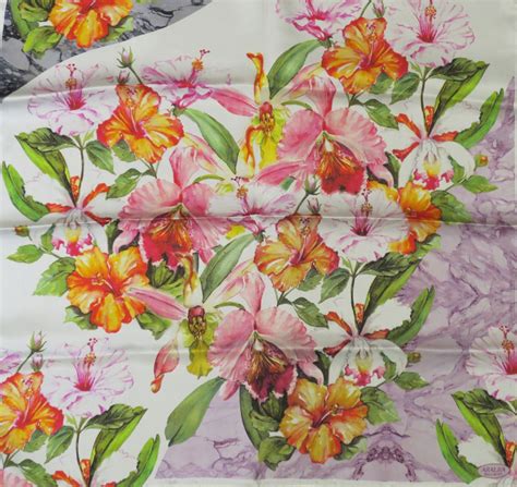 Silk Bandana 47197b Azalea Bellagio Silk Of Como