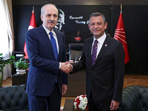 Yeni anayasa turu tam gaz TBMM Başkanı Numan Kurtulmuşun görüşmeleri