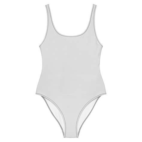 DF Whisper Grey One-Piece Swimsuit – Dragon Foxx®