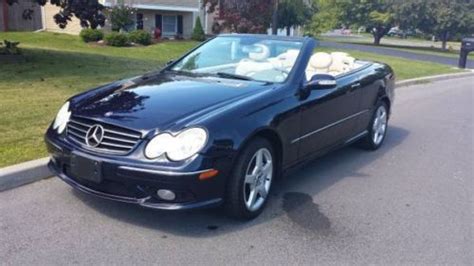 Sell Used 2005 Mercedes Benz Clk500 Base Convertible 2 Door 5 0l In Albany New York United