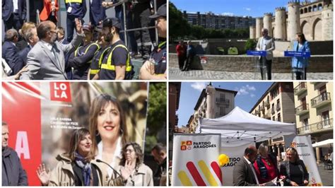 Esto ha sido lo más destacado de la campaña electoral en Aragón este